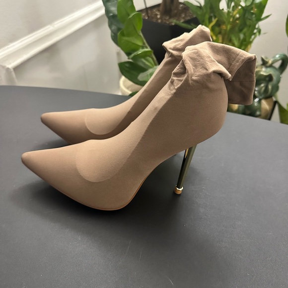 Fashion Nova she’s going places ankle bootie jade chocolate - Picture 2 of 10